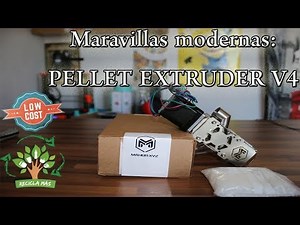 PELLET EXTRUDER: RECICLADO E IMPRESIÓN 3D DE BAJO COSTE 🤑🤑