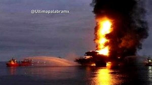 Oil Platform Explodes in the Gulf of Mexico