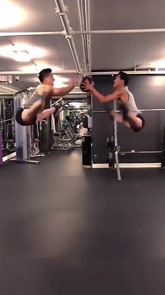 Jim & Alex - how dancers do it 📍 @jimnowakowski fitness check with @alexdwong | Association of International Dance Teachers