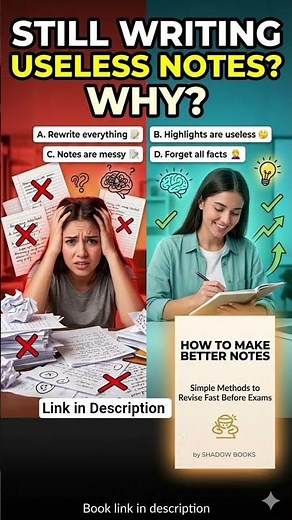 This Note Method Changes EVERYTHING 📚 #shorts #productivity #selfimprovement