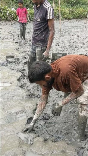 Two Skill Fisherman Catching Many Small Fish