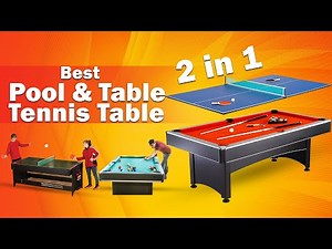 ✅Top 5 Best Pool & Table Tennis Table 2in1 Review 2021 | Best Pool Tables Review | Our Recommended