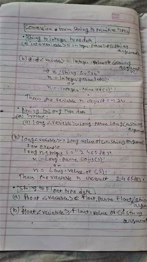 ch library class class X notes of this chapter #icse #computereducation #java