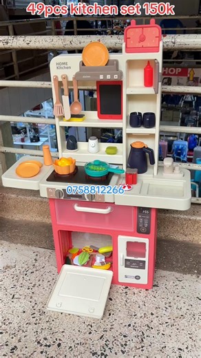 Complete 49 Piece Kitchen Set for Kids