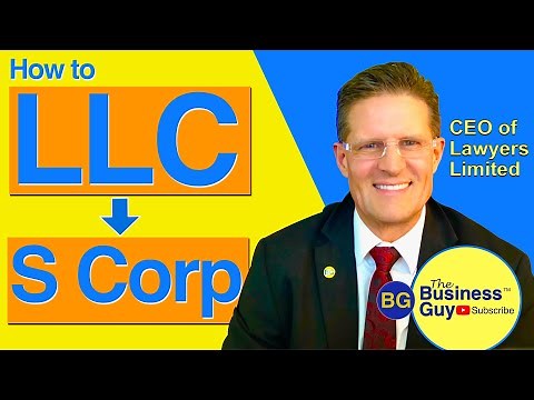 How to Change an LLC to S Corp or C Corp Taxation