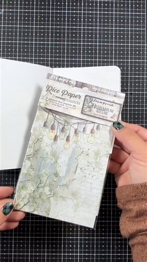 Stamperia International on Instagram: "Journal page tutorial by @farreltailor using our Herbarium Silvae collection 🍃💛 #stamperia #journaling #scrapbooking #artsupplies #ricepaper #artinspiration #keepcrafting"