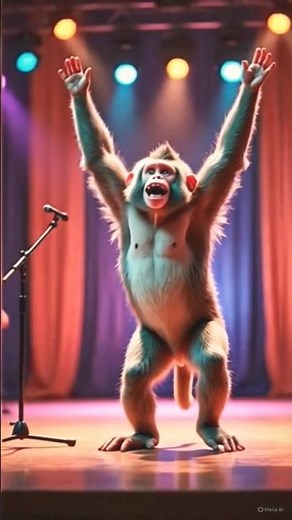 Funny Monkey Cartoon Dance 🐵 | Kids Laugh & Dance Along!"#shorts# monkey cartoon videos