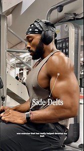 Must try this shoulder exercise to grow your side delts! #shorts #shoulderworkout #fyp
