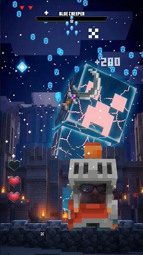 Minecraft Blue Creeper Event