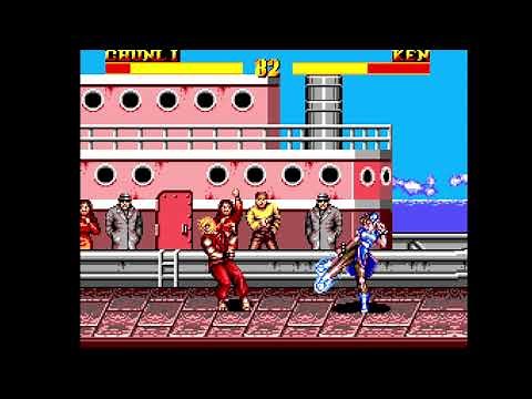 Sega Master System Street Fighter II Hack: World Warrior Edition