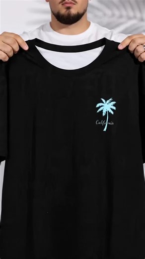 Men's Hawaiian Tropical Coconut Tree Print Outfit Set