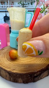 Mango Lassi in the mini kitchen - Recipe I used - fresh mango - natural yoghurt, milk, cardamom, honey or sugar optional as is ice blend and serve with some fresh mango chopped #mango #lassi #recipe #drink | My Mini Bakes