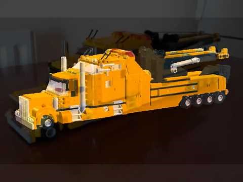 Lego rotator tow truck wrecker 2