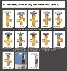 [Hot Item] O2 CO2 H2 N2 Argon Helium Nh3 Cylinder Valves