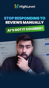 1.3K views · 12 reactions |  Did you know AI can monitor and reply to your reviews, and help boost your Google ranking? With Review AI in HighLevel, you can: ✅ Respond automatically ✅ Customize tone + instructions ✅ Assign agents by rating level  Less manual work, more visibility.  Try it free for 30 days during Summer of AI → gohighlevel.com/soai_fb #HighLevel #SummerOfAI #ReviewAI #AutomationTools #SEOTips #DidYouKnow | HighLevel | Facebook
