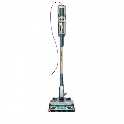 Shark PowerDetect Corded Stick Vacuum, Carpets & Hardlfoors, Direction Detect, Floor Detect, DuoClean Brushroll, Odor Technology, Removable Handvac, HEPA, HZ4000 Teal