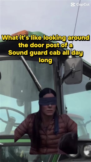 Looking around a door post all day long must be annoying @bigcfarm @Farmer_James @Big Bud @Jon @Charles Thornton @Aaron aka denner @Kappy77 #farmtok #michiganfarmer #farmlife #johndeere #internationalharvester