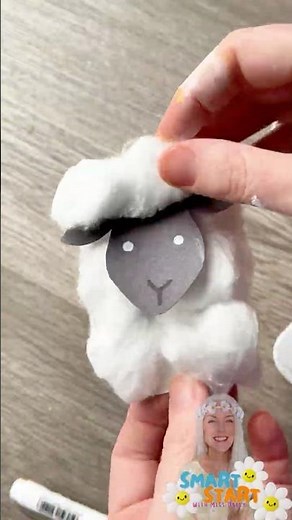 Toilet Roll Sheep Craft for Kids 🐑 | Easy Farm Animal DIY