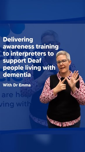 15K views · 84 reactions | #Deaf people living with dementia, along...