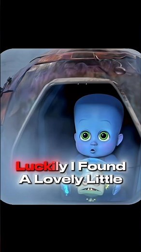 Megamind Born 😱💙 Epic Origin Scene |#shorts #edit #megamind