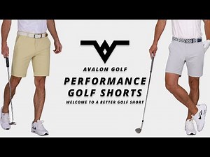 Welcome to a Better Golf Short | Avalon Performance 7 & 9" Inseam Mens Golf Shorts