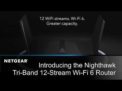Introducing the NETGEAR Nighthawk Tri-Band AX12 12-Stream Wi-Fi 6 Router | RAX200