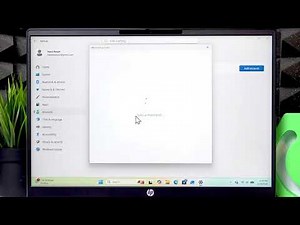 HP Pavilion 16 - How to Create and Remove User Accounts