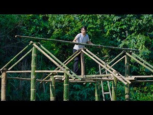 How to Build a Floating House on Water in 10 Days Using Ancient Vietnamese Techniques