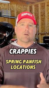 Spring PANFISH locations tips with Wisconsin guide Jeff Evans Fishing Company 🤝 Follow for more early season content to help you find & catch more fish! | AnglingBuzz