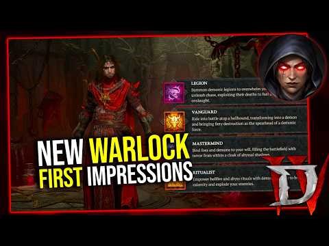 Diablo 4 - Warlock: First Impressions