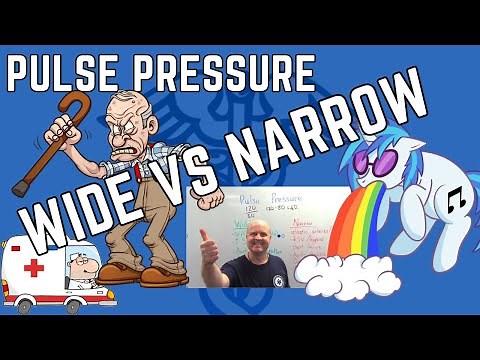 What is Pulse pressure? Narrow pulse pressure versus Wide pulse pressure