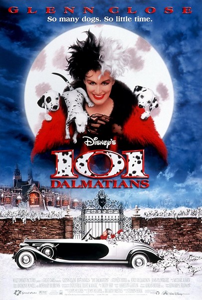 101 Dalmatiner (1996) ⭐ 5.8 | Abenteuer, Komödie, Krimi