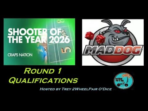 MadDog - Antonio - Craps Nation International Shooter of the Year 2026 Qualification