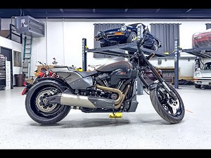 2019 Harley-Davidson FXDR 114 Walk Around and Driving Demo