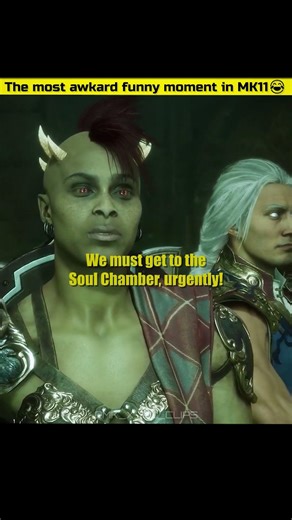 The most awkard funny moment in MK11😂 #shorts #mk11
