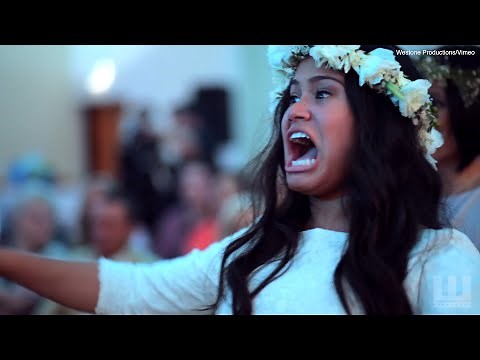 Emotional Wedding Haka Dance
