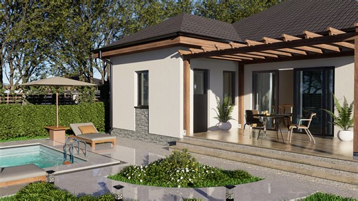 68K views · 318 reactions | Proiecte case parter. Documentatii complete pentru obtinerea autorizatiei de construire. #proiectecase #arhitectura #ideicase #designcase | Proiecte case | Facebook