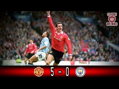 Classic Match Manchester United vs Man City Premier League 1994/95