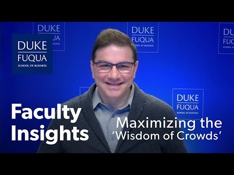 Maximizing the ‘Wisdom of Crowds’