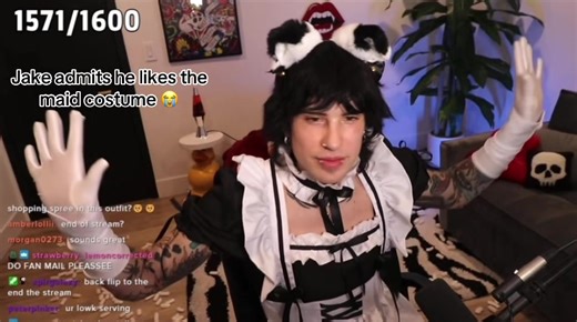 Jake Webber Admits He Likes the Maid Costume