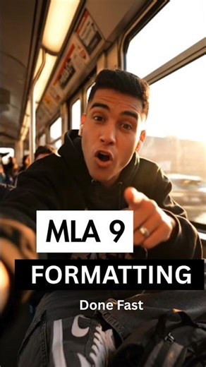 MLA 9 Format Example: Every Setting Done Instantly