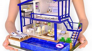 62K views · 459 reactions | Casa Moderna em Miniatura com Piscina...