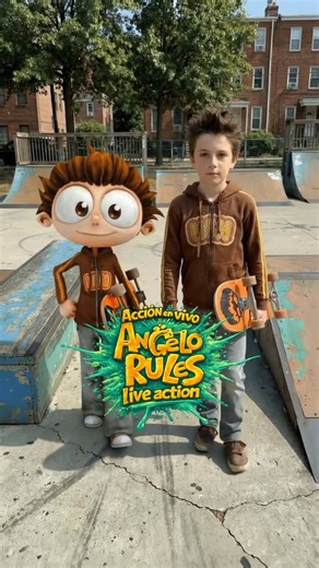 RealCartoonGPT | Angelo Rules: The Ultimate Game Plan! 🎮💥 #angelorules #cartoon #childhood #nostalgia #liveaction | Instagram