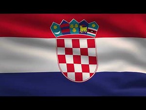 Croatia Country Flag Animation | 4k | Flags of the World