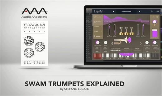 Audio Modeling SWAM Trumpets 小号物理建模音色库试听