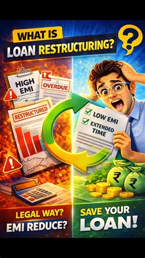 What is Loan Restructuring? Full Guide for Borrowers | EMI Relief Explained