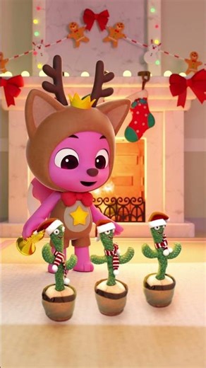 ¡Hazlo como yo!🎺🌵 ¡Feliz Navidad! 🎄 #pinkfongespañol