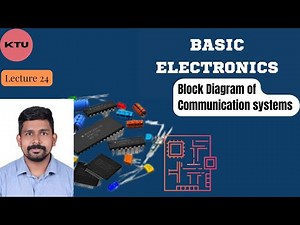 EST 130 BASICS OF ELECTRONICS || Block Diagram of Communication System