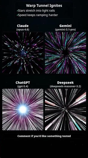 AI Warp Tunnel Battle: Neon Hyperspace! 🚀✨