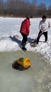 124K views · 404 reactions | Best Amazing Techniques Ice Fishing  | Magic | Facebook